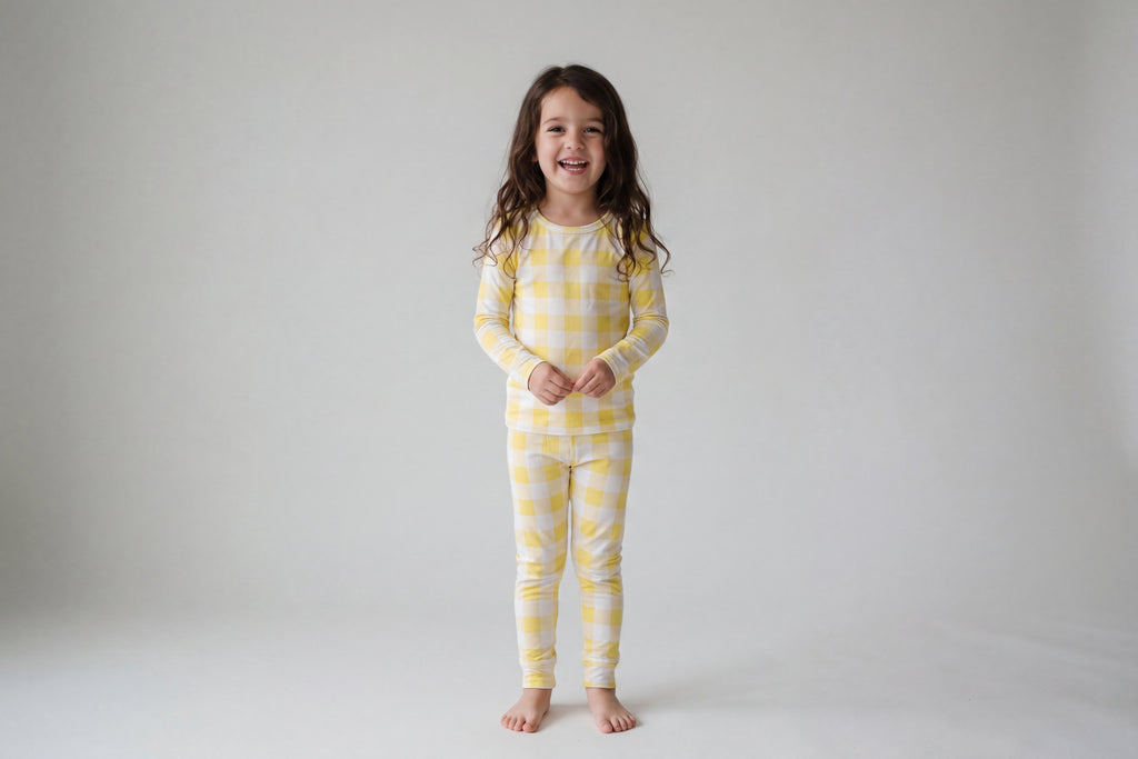 Sunny Checks PJ set