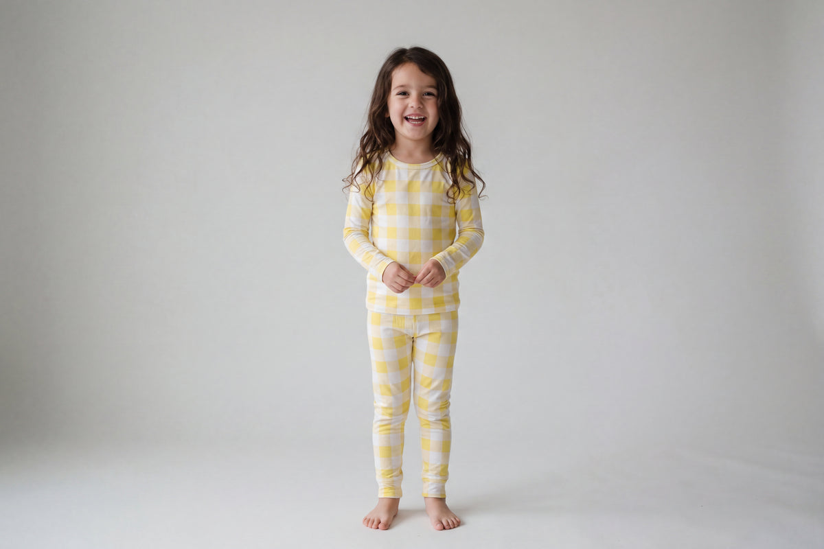 Sunny Checks PJ set